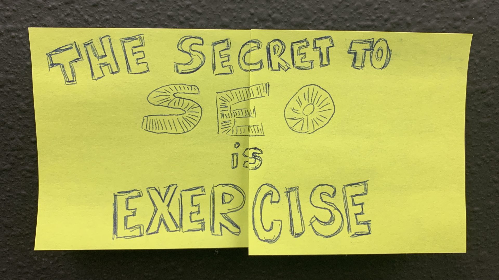 Featured image for “The Secret to SEO is Exercise”