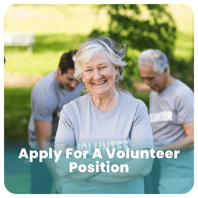 St Vincent De Paul apply for a volunteer position button
